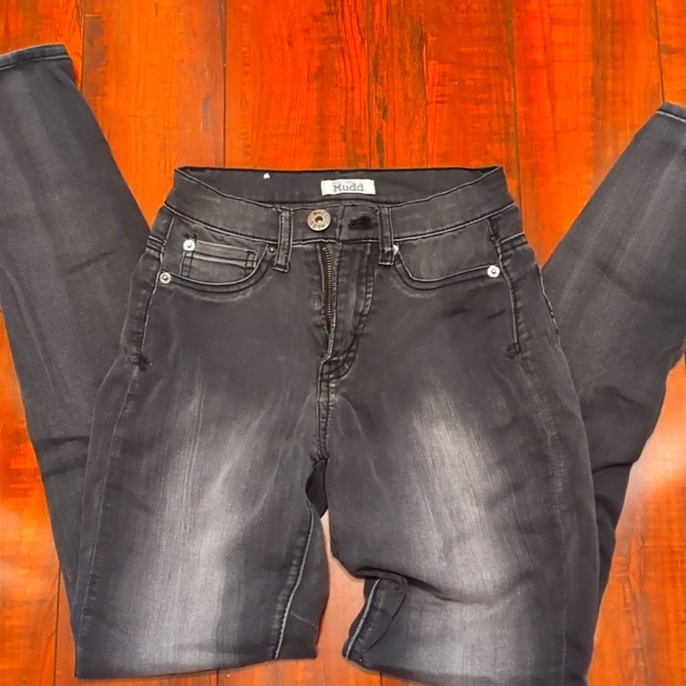 Mudd Dark Grey Jeggings Genuine 2010s